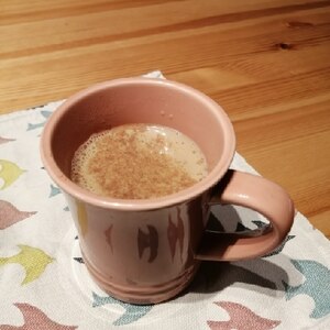 ホッと☆シナモン豆乳カフェオレ♪